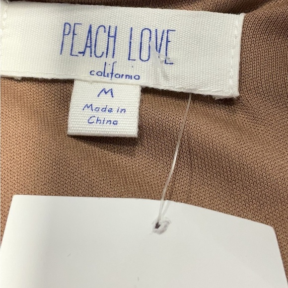 Boutique Peach Love Cheetah Leopard Animal Print Cocktail Dress New Without Tags - Picture 7 of 7